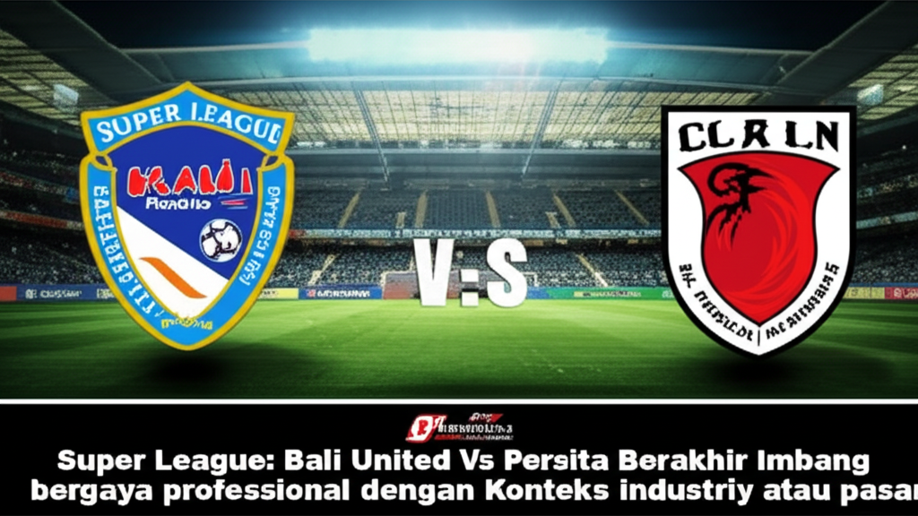 Super League: Bali United Vs Persita Berakhir Imbang
