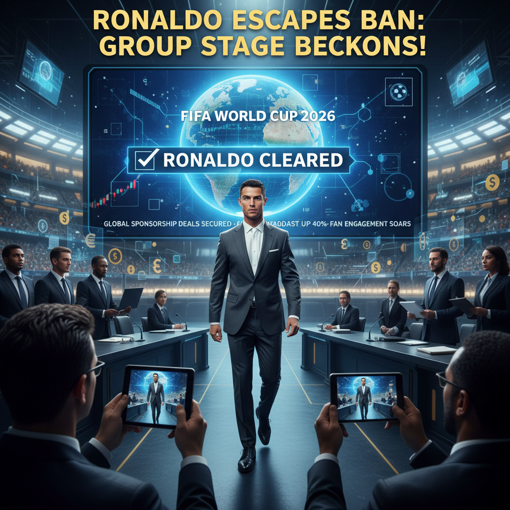 Ronaldo Lolos Sanksi, Bisa Main di Fase Grup Piala Dunia 2026