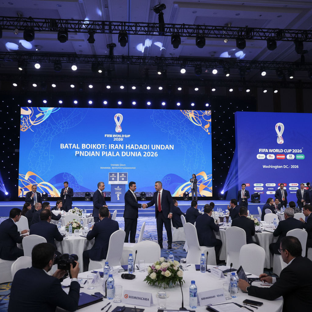 Iran Hadiri Undian Piala Dunia 2026: Dampak Pasar Strategi Bisnis